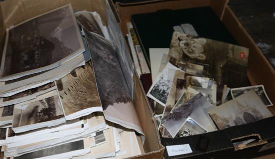 2 boxes of photographs